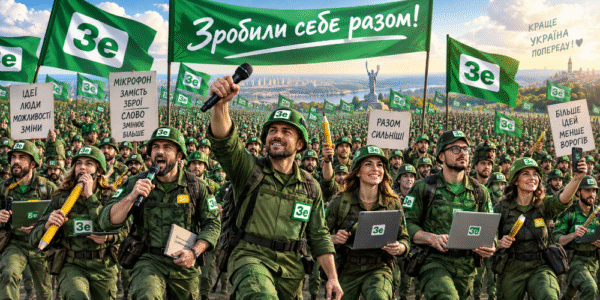 Волонтерка. Таємна армія Зе.